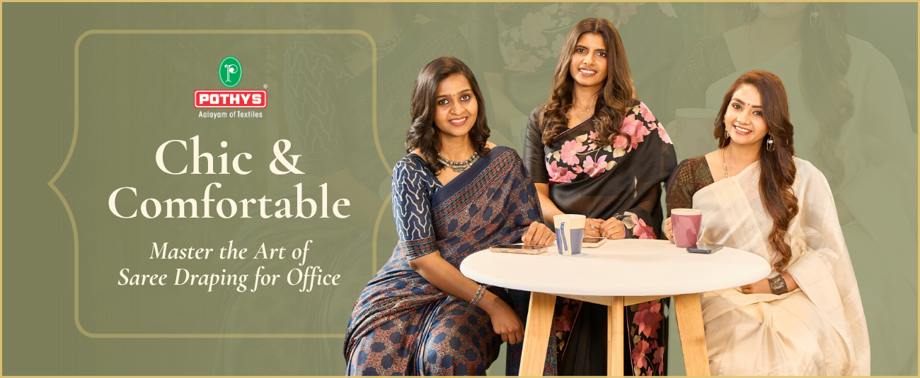 Saree Draping Styles for Office: Redefining Power Dressing for Women