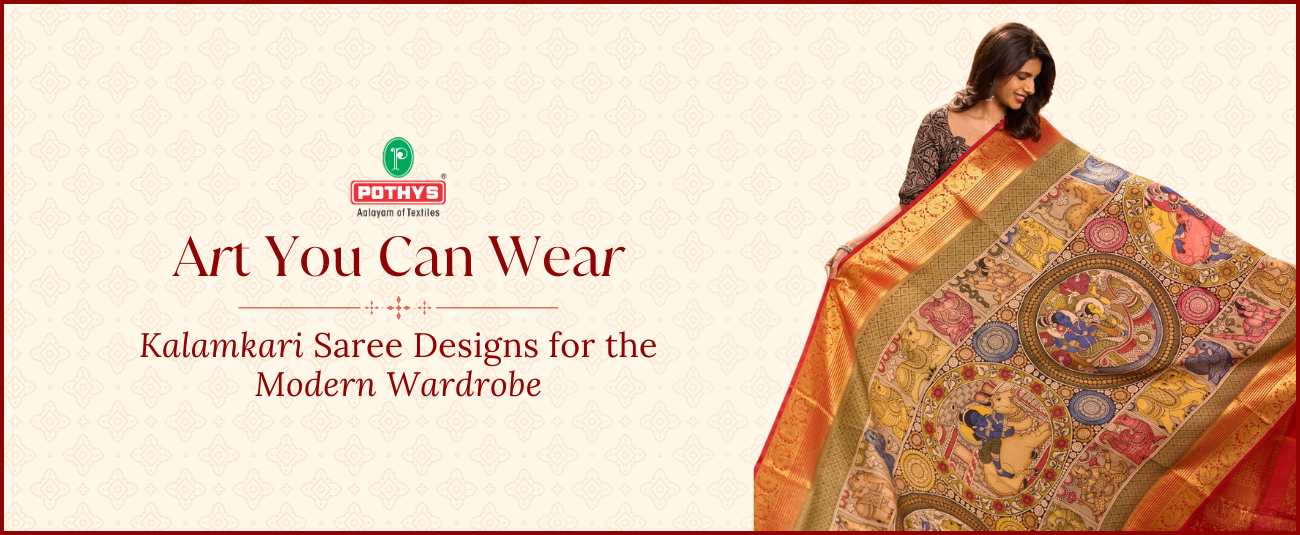 Art You Can Wear: The Contemporary Comeback of Kalamkari Sarees