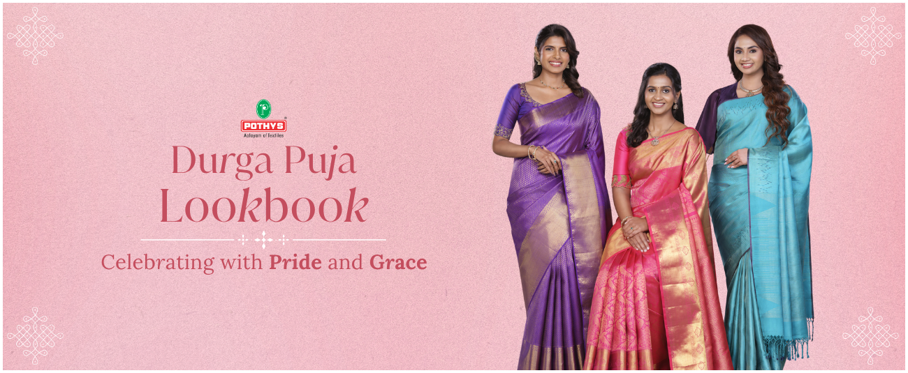 Your Durga Puja Lookbook: Choosing the Best Saree for Durga Puja Celebrations