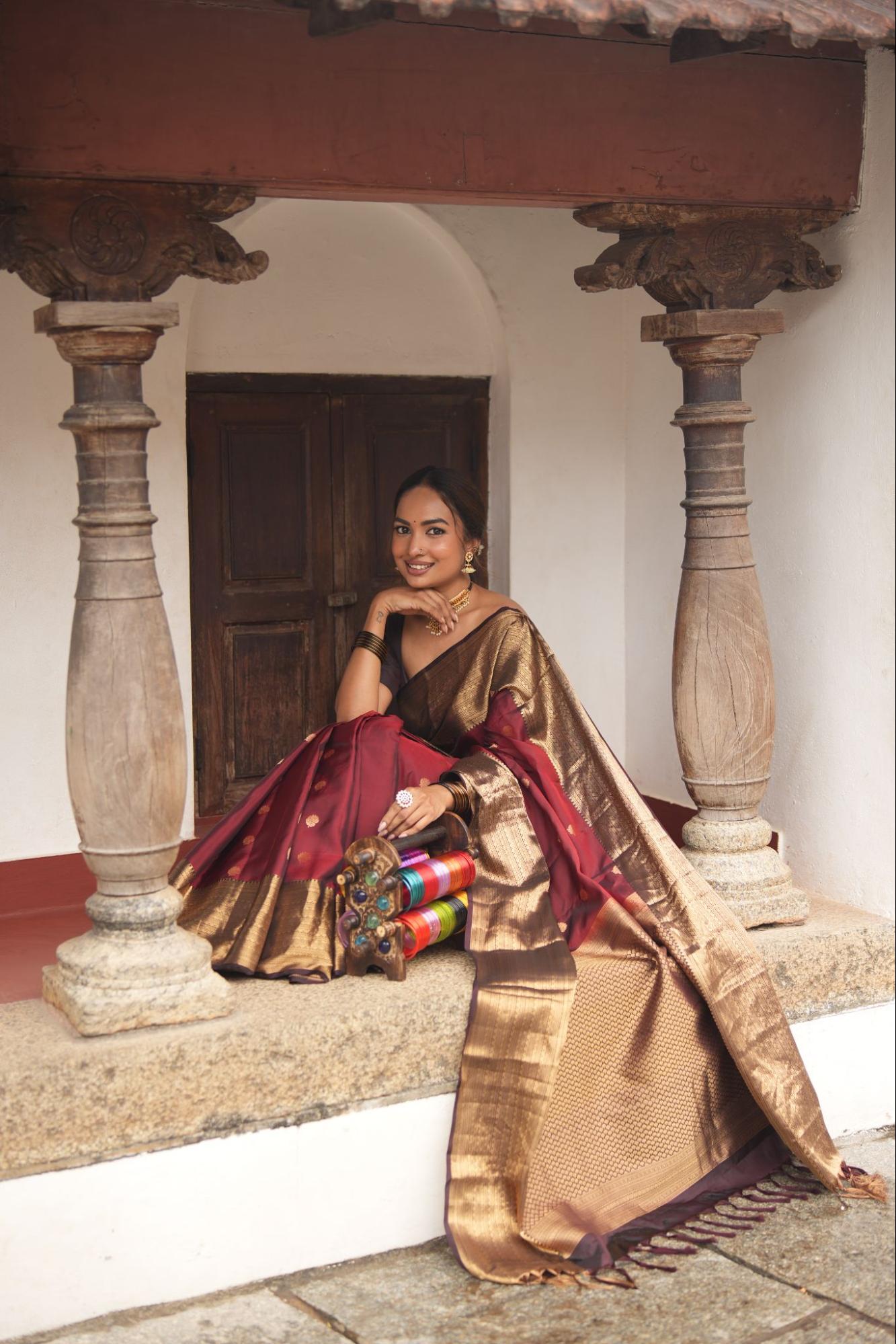 Saree for Ganesh Chaturthi: Auspicious Colours and Elegant Drapes for a Joyful Celebration