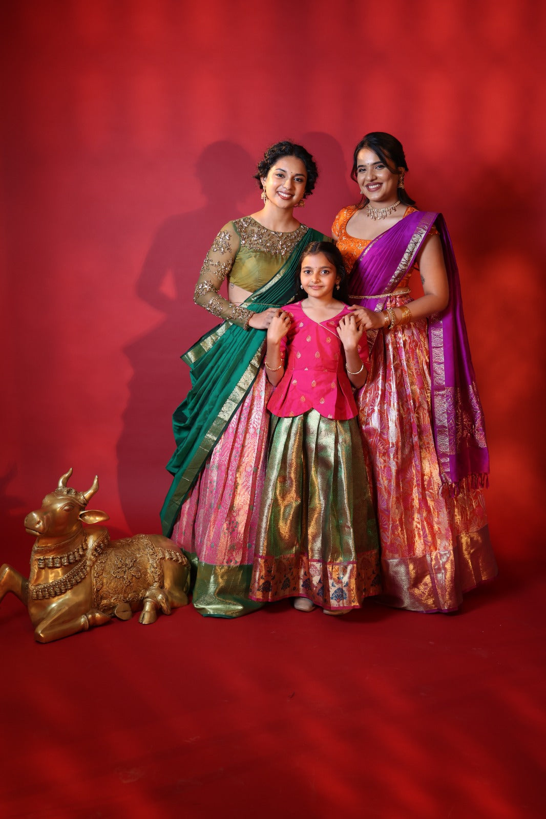 From Traditional to Trendy: Popular Different Types of Half Sarees For Festive Occasions