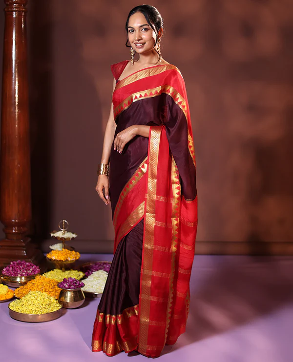 Plain Saree Colour Combination Explained: How to Choose Shades That Always Work