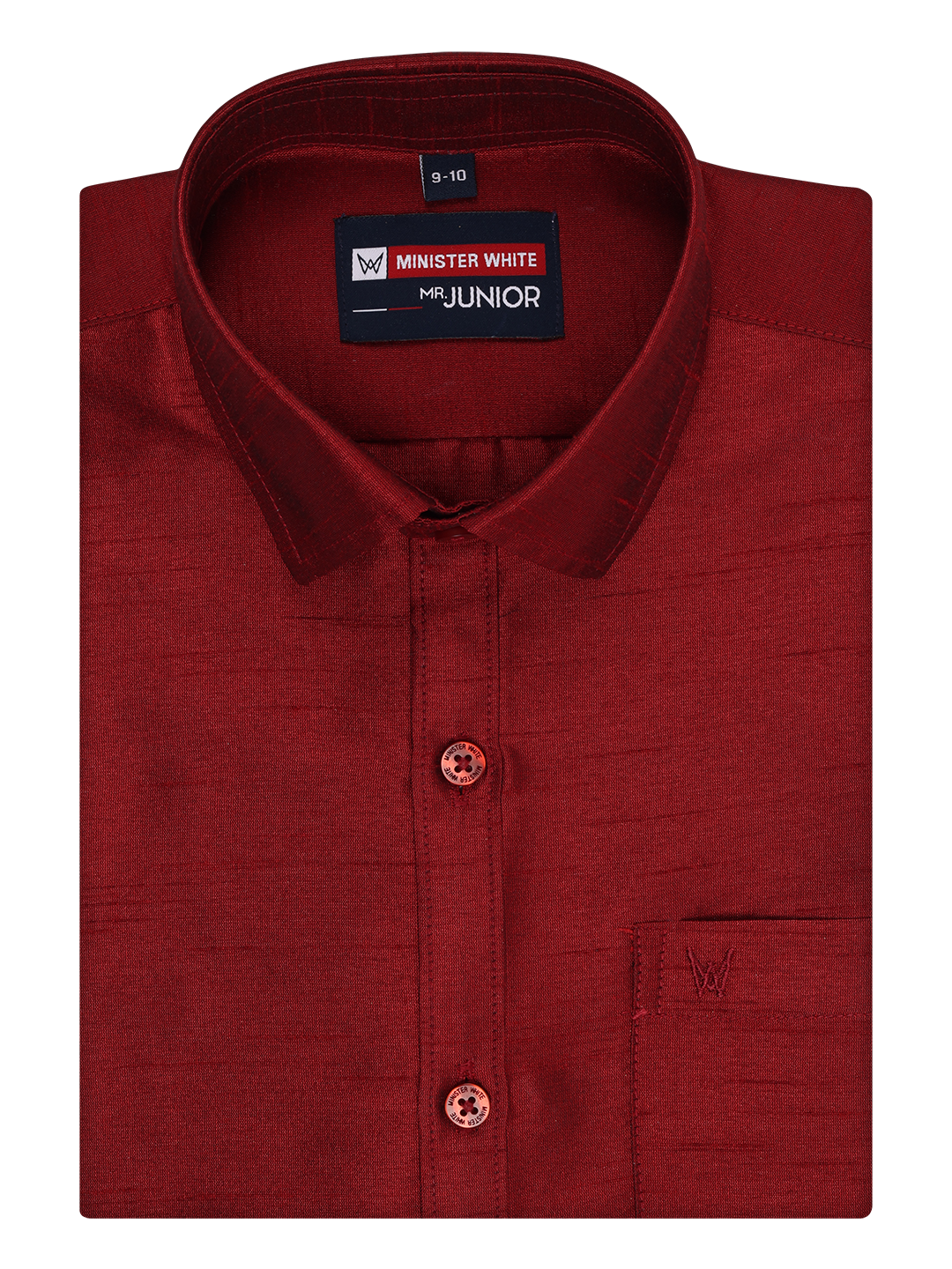 Boys Maroon Color Half Sleeves Shirt with Gold Jari Flexi Dhoti Adorable Boy