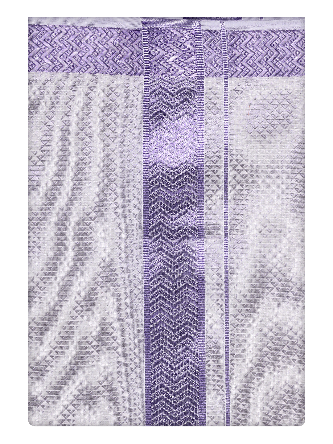 Mens Lavender Tissue Jacquard Shirt with Matching Dhoti Combo Zeus