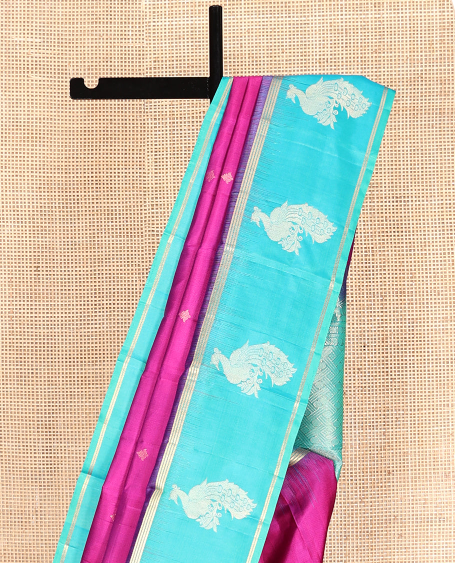 Pink Mayuri Soft Silk Saree