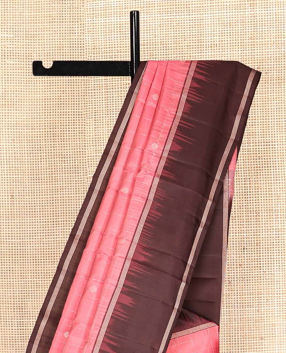 Pink Mayuri Soft Silk Saree