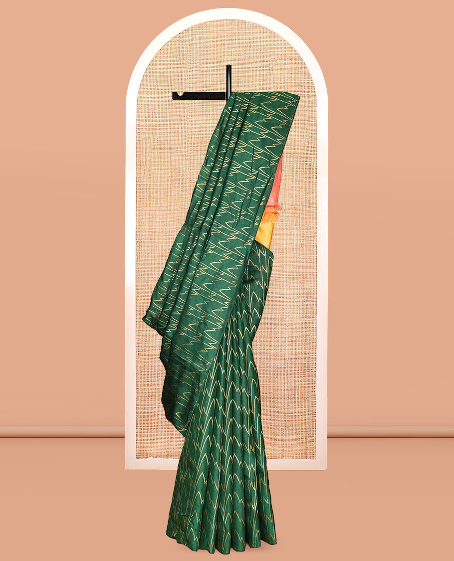 Green Vasundhara Saree