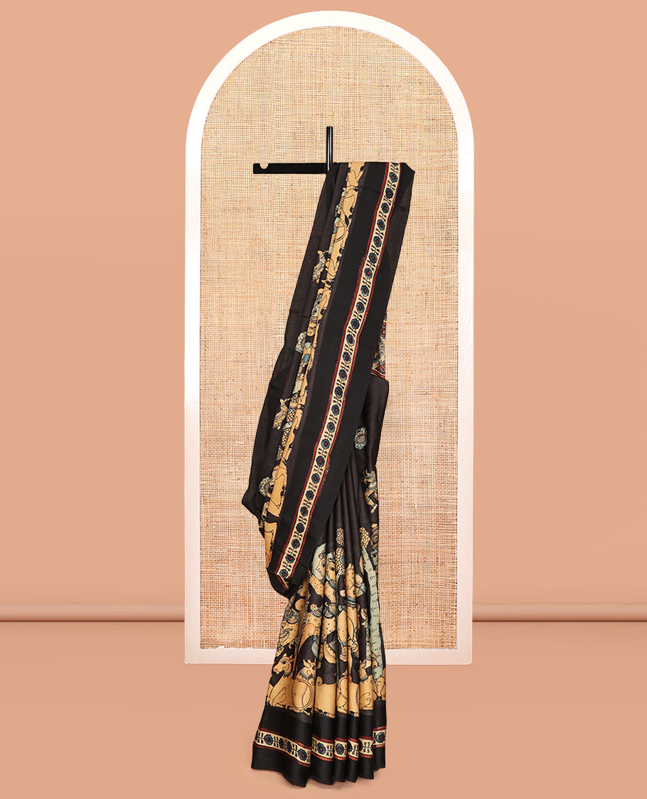 Black Modal Silk
