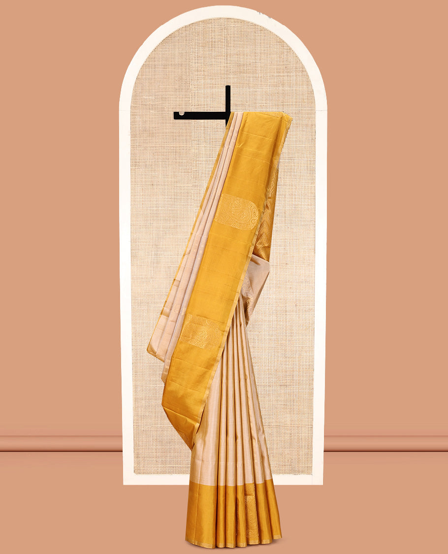 Light Sandal Mayuri Soft Silk Saree