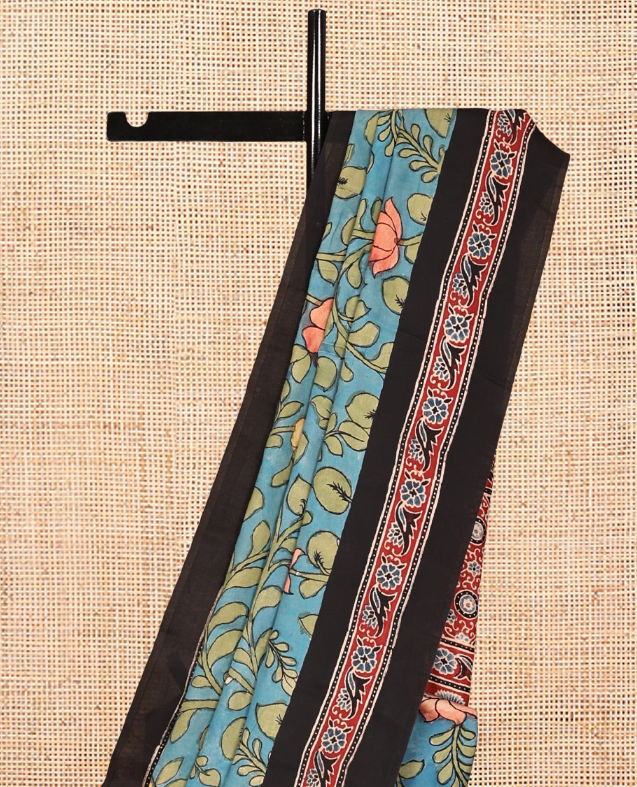 Blue Modal Silk