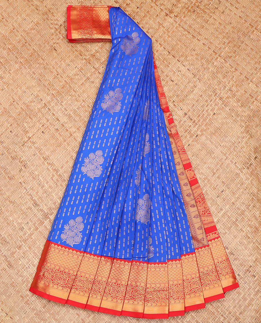 Blue Budget Silk Saree