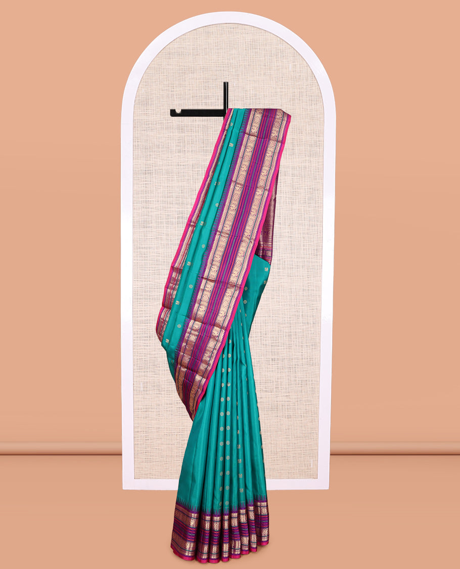 Green Kanchipuram Silk Saree