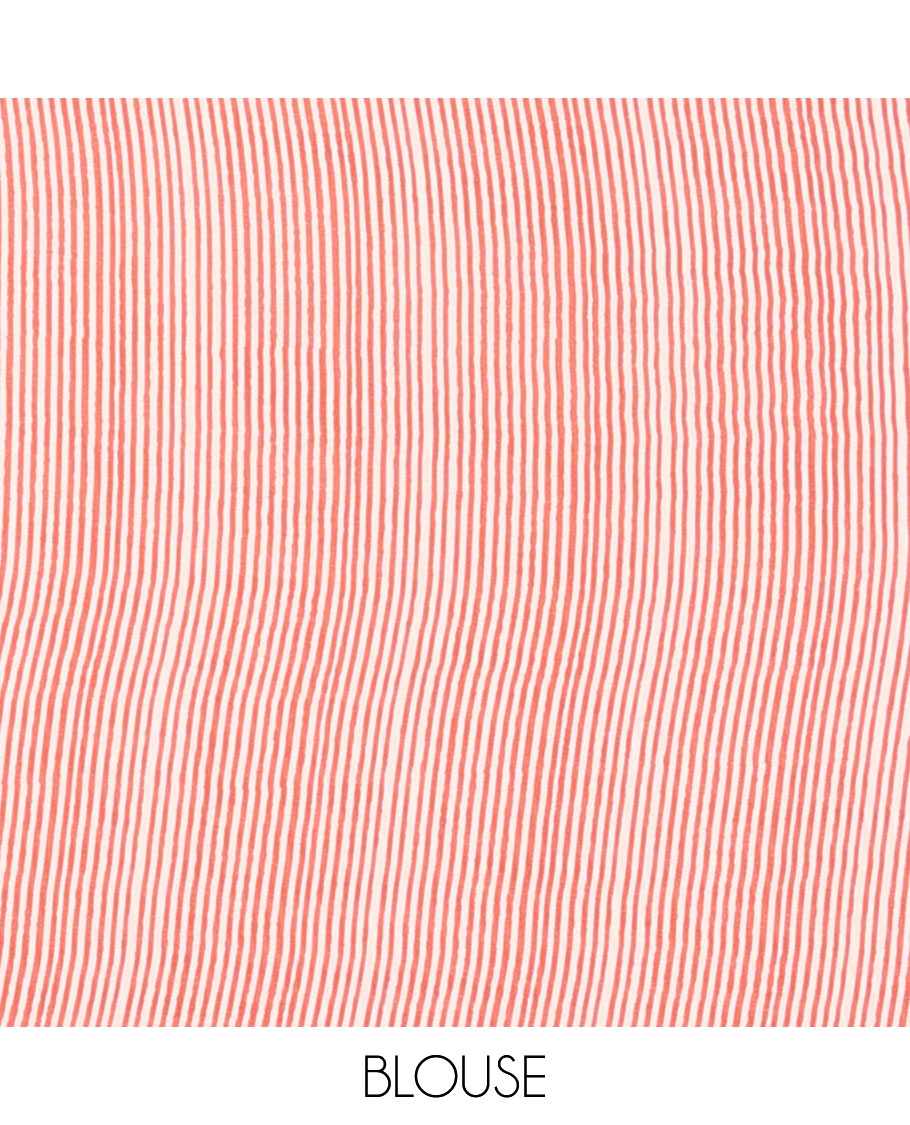 Purple Georgette Saree Accentuated with Geometric Pattern Print, Complemented by a Contrast Border, Pallu Adorned with Floral Print, and Paired with a Subtle Striped Blouse