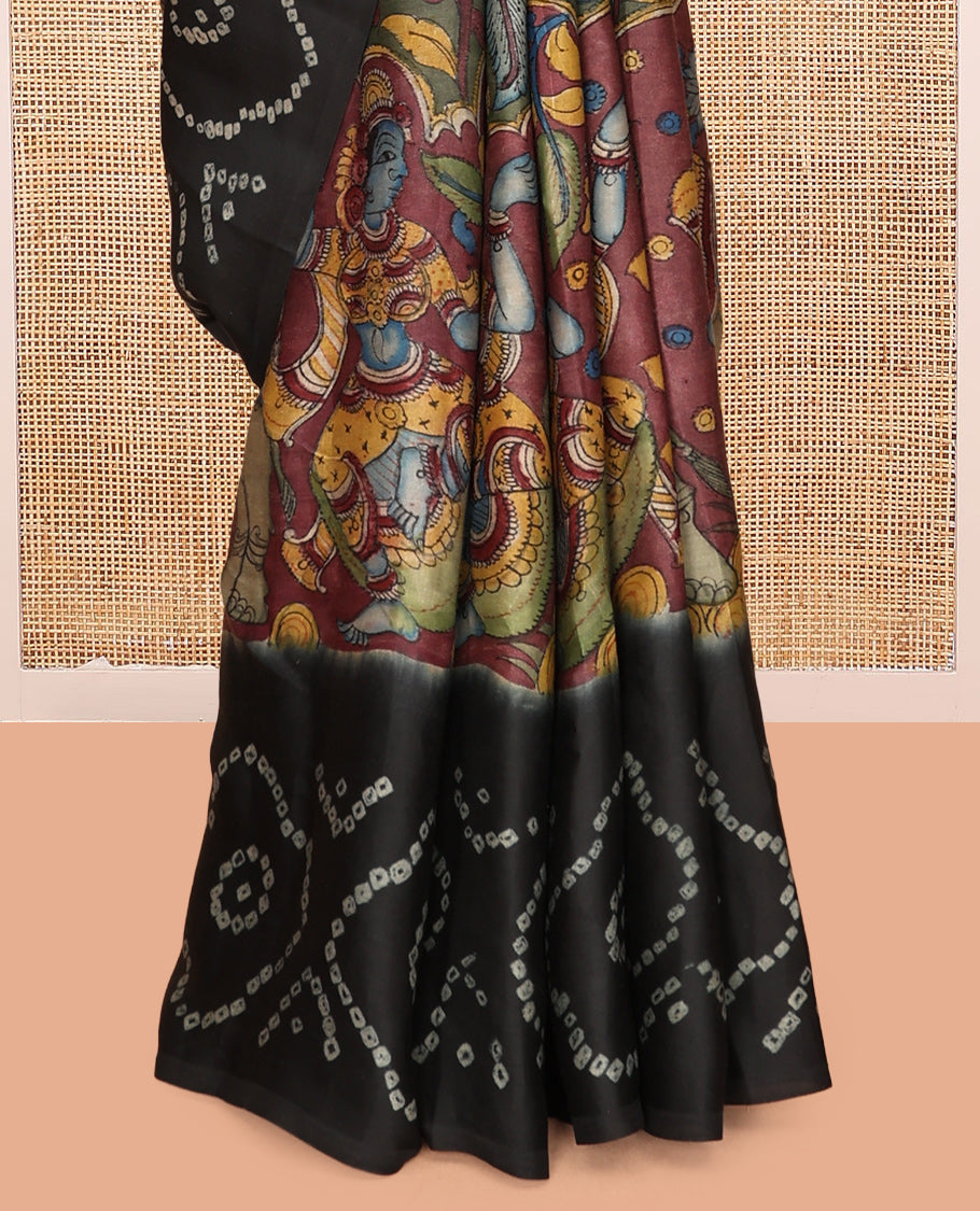 Brown Modal Silk