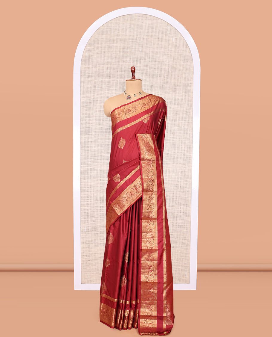 Red Budget Silk Saree