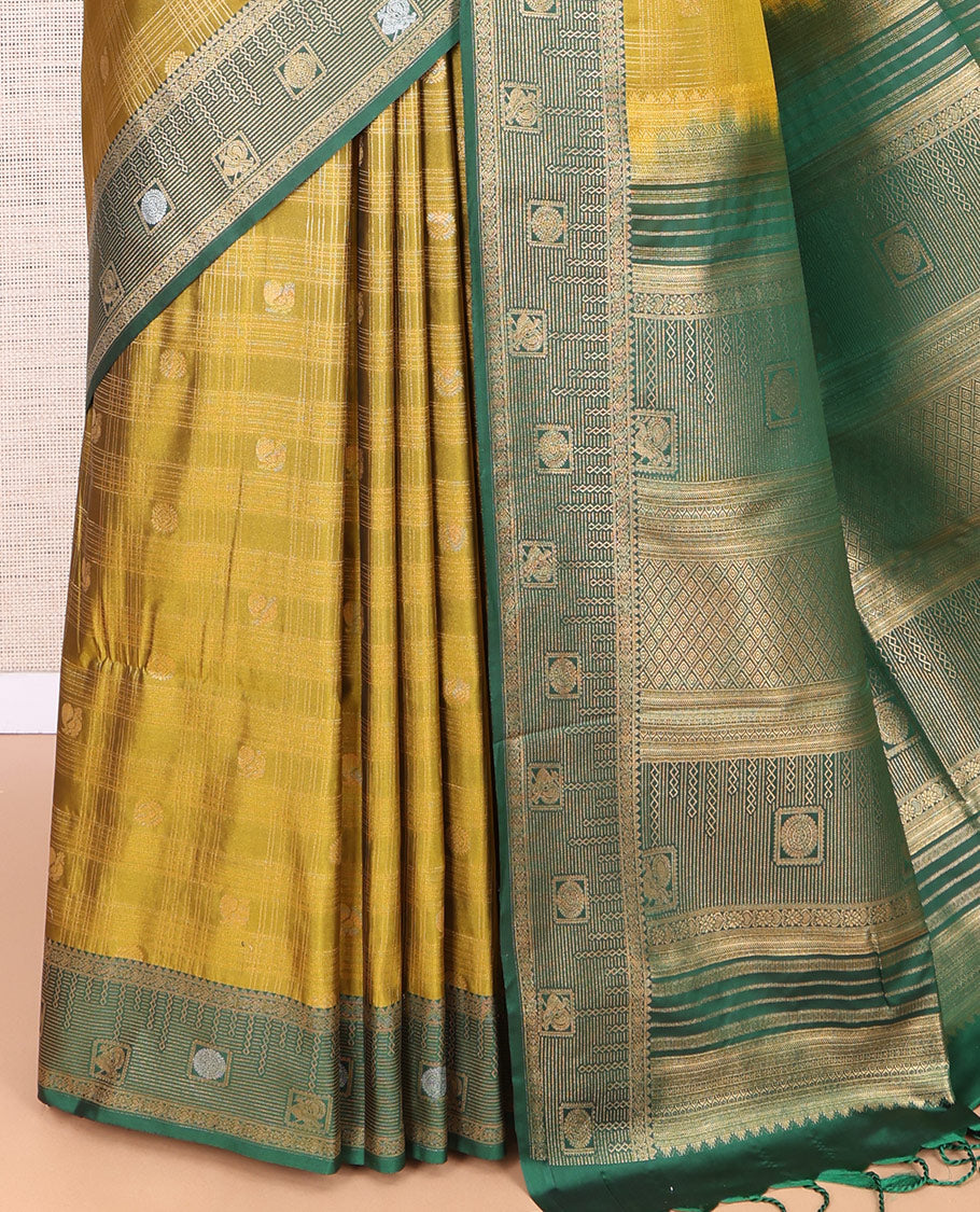 Green Budget Silk Saree