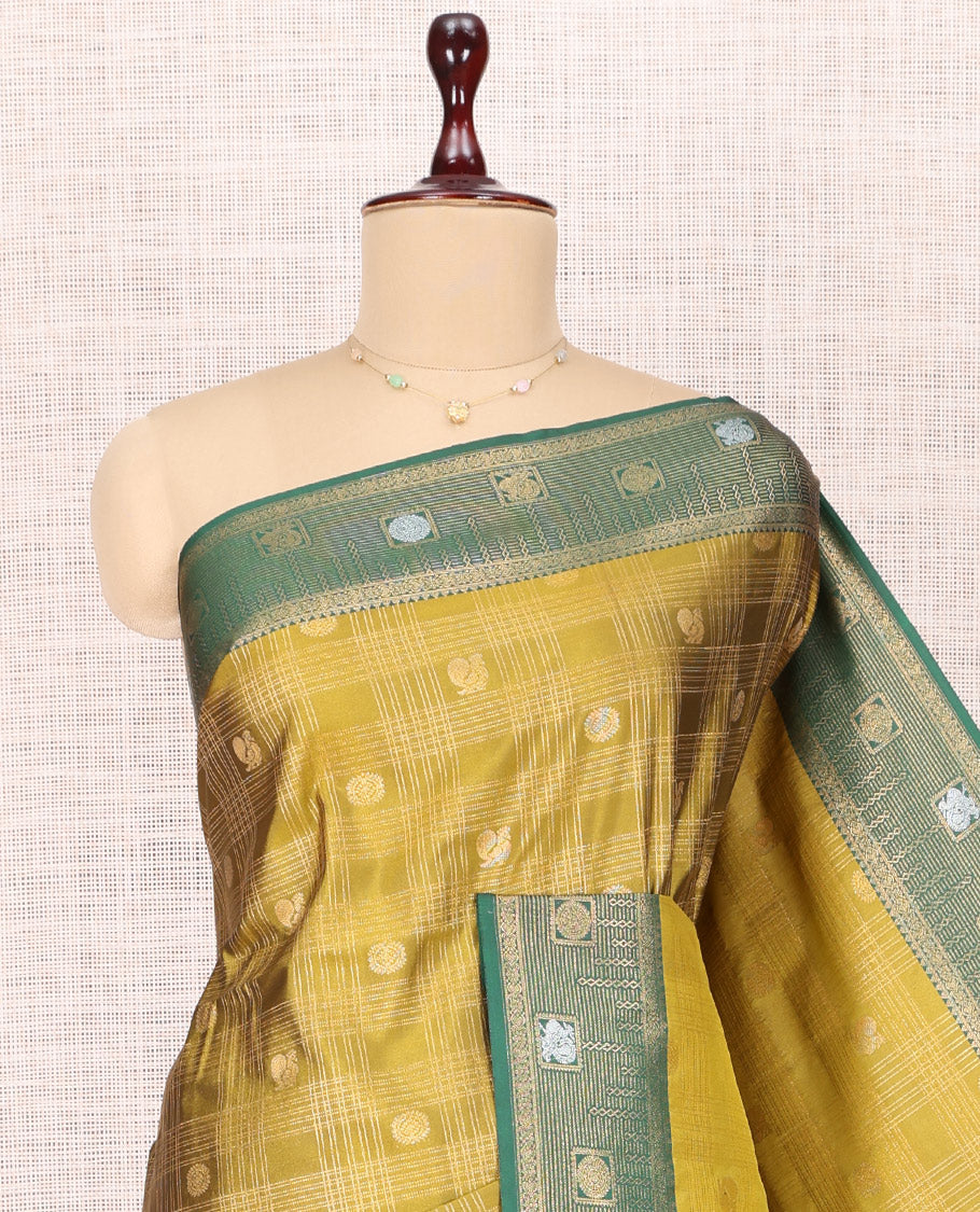 Green Budget Silk Saree