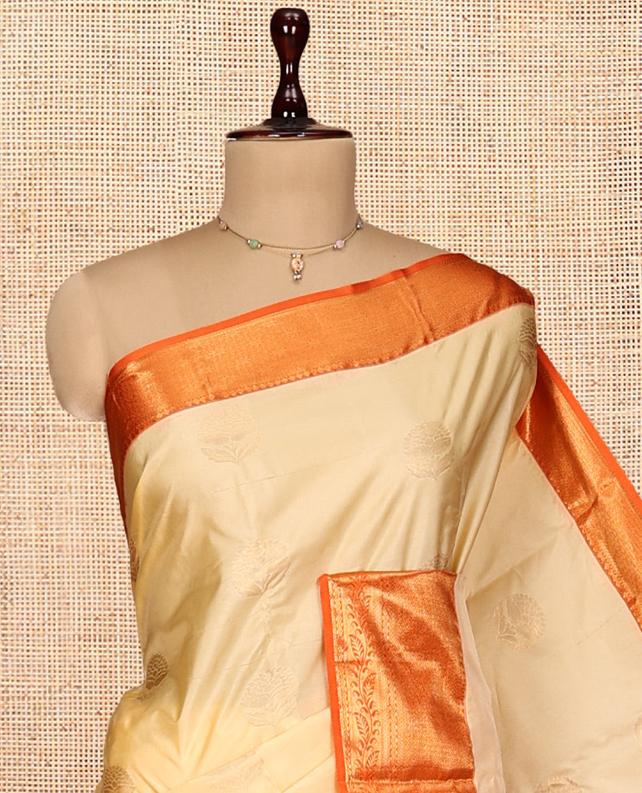 Light Sandal Gift Saree