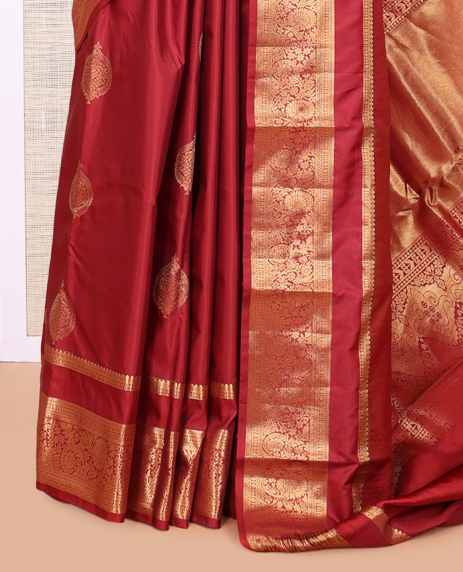 Red Budget Silk Saree