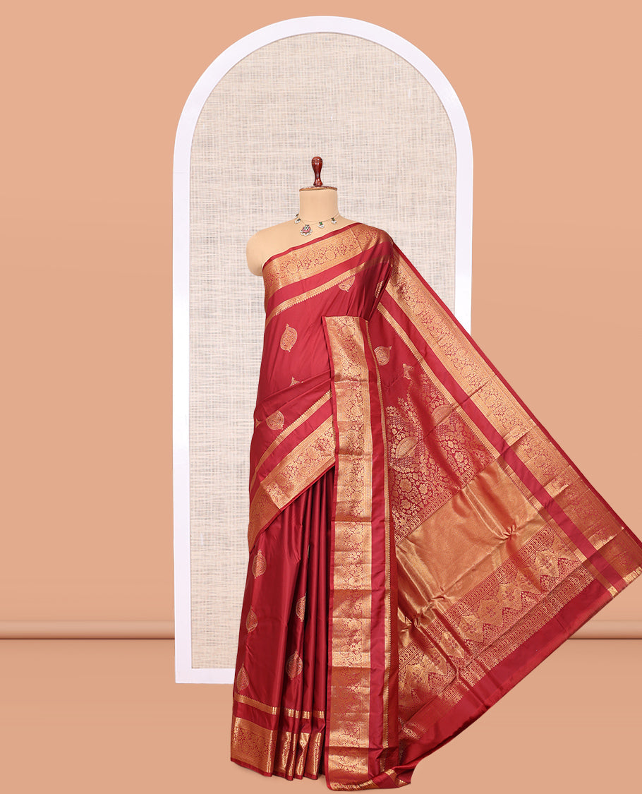 Red Budget Silk Saree