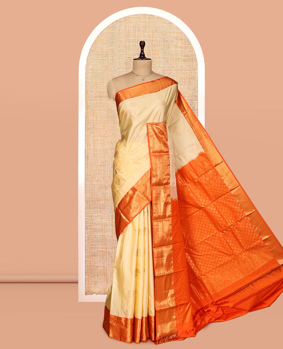 Light Sandal Gift Saree