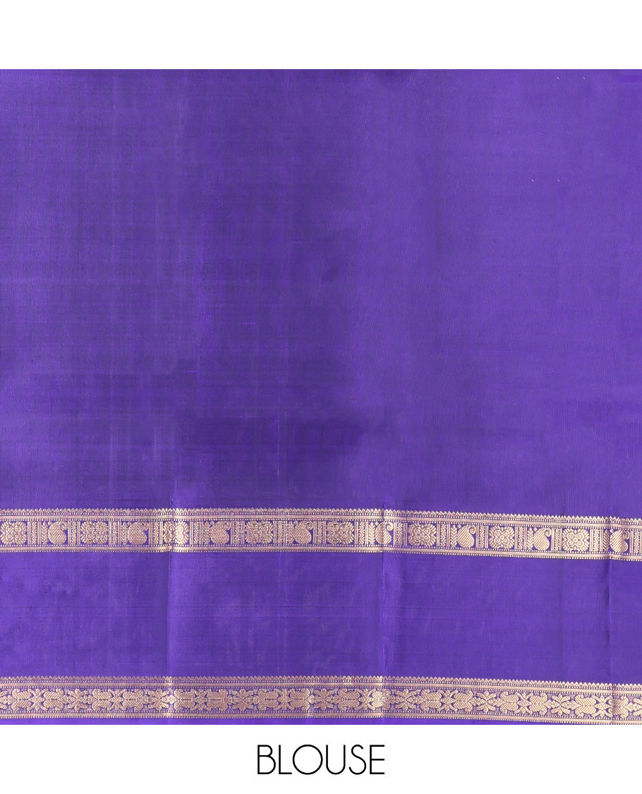 Red Kanchipuram Chettinad Saree