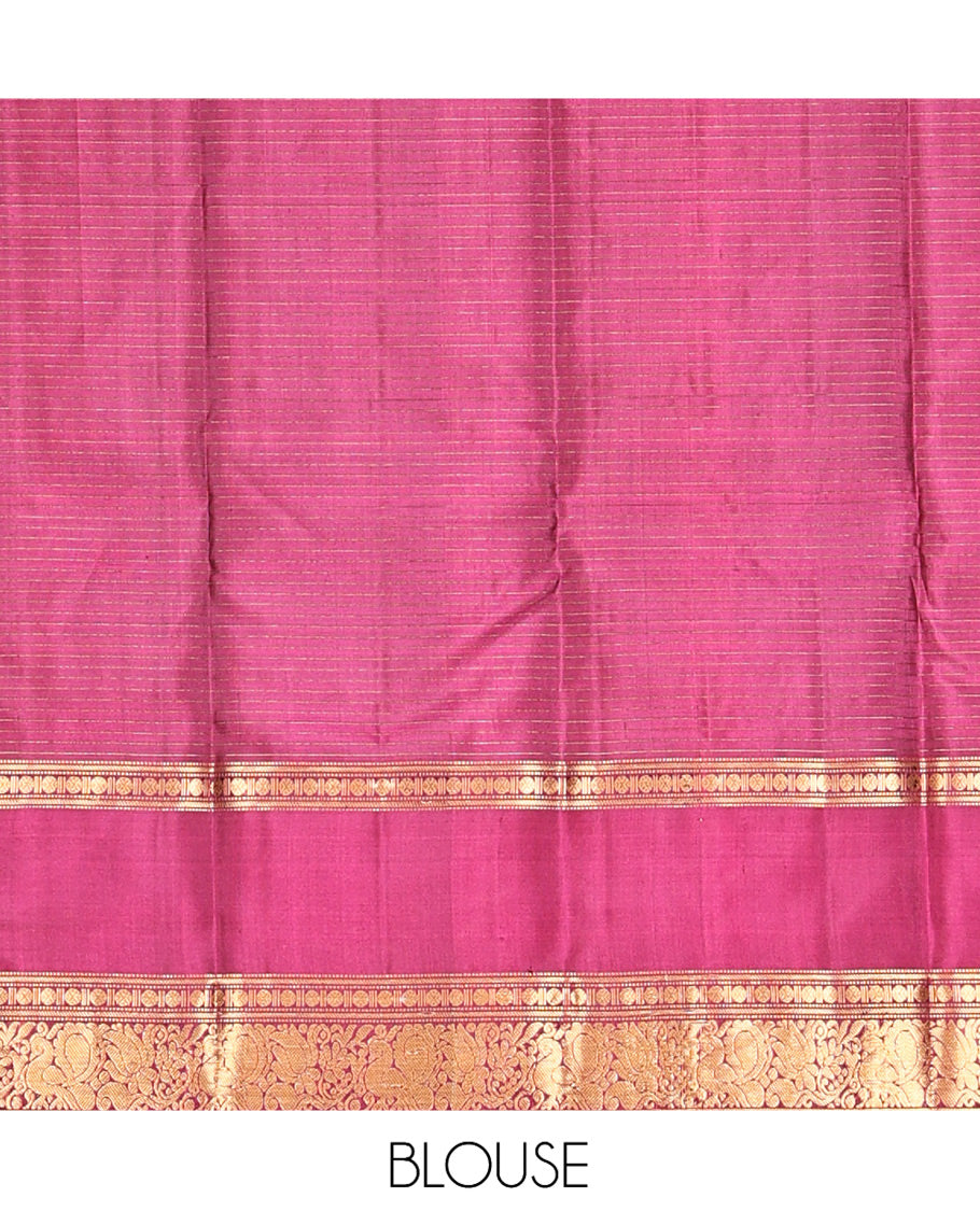 Purple Mayuri Soft Silk Saree