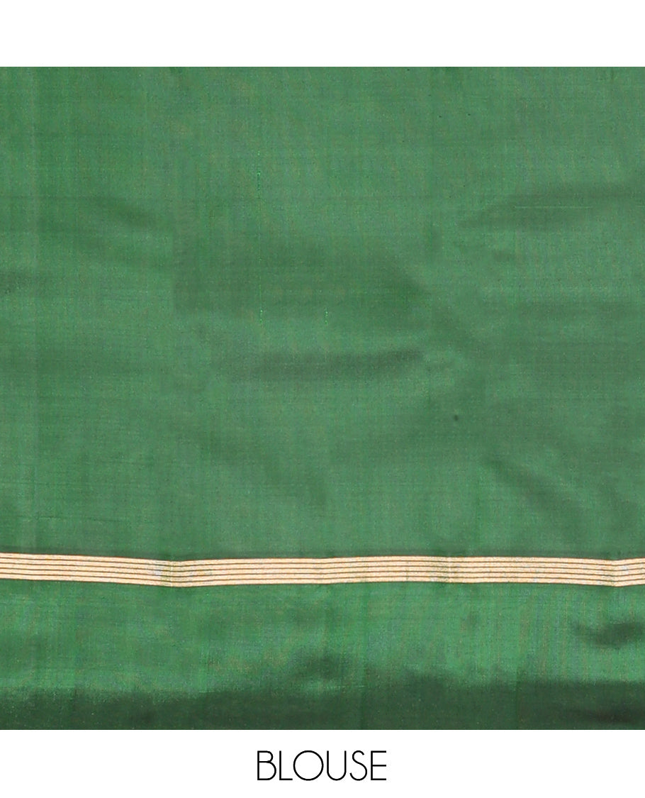 Cream Mayuri Soft Silk Saree