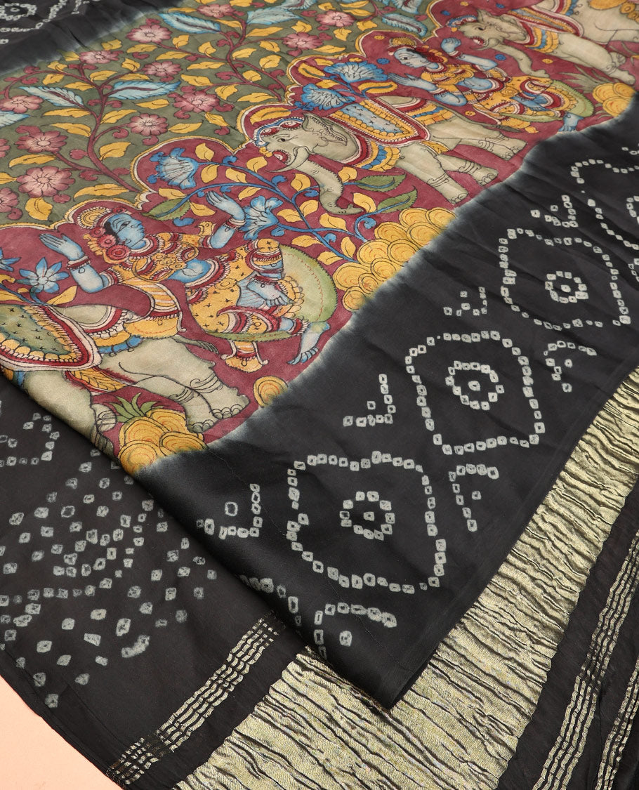 Brown Modal Silk