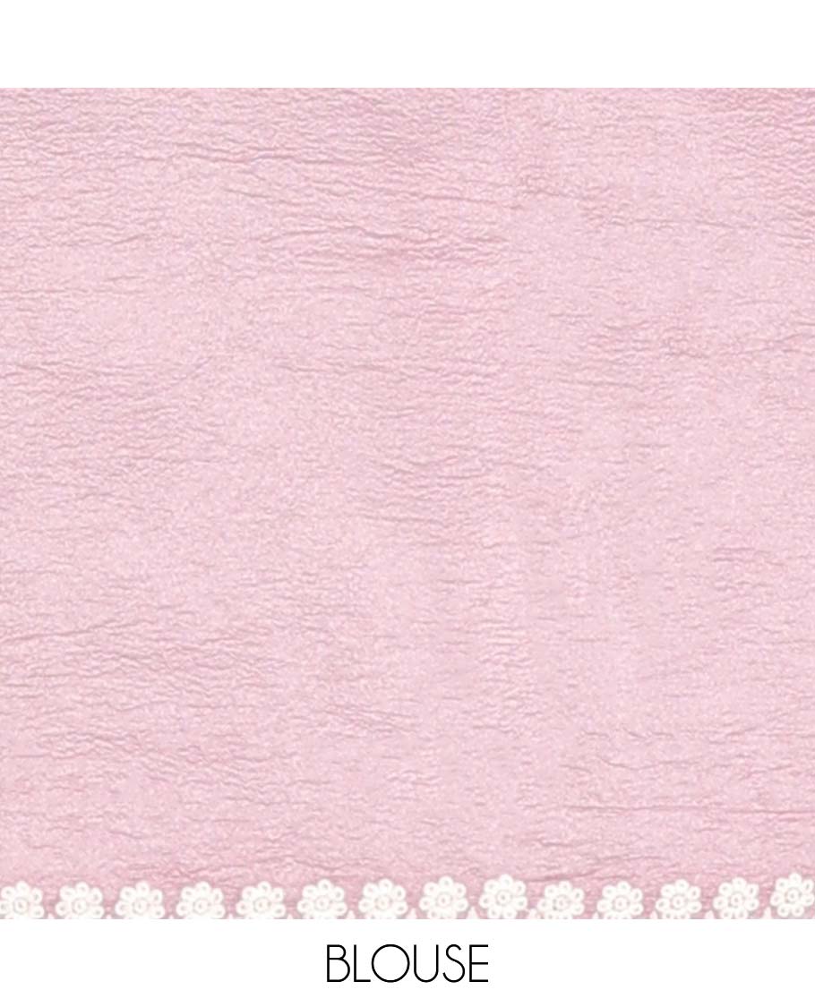 Red crushed tissue saree with all-over floral motifs embroidered & floral scallop border