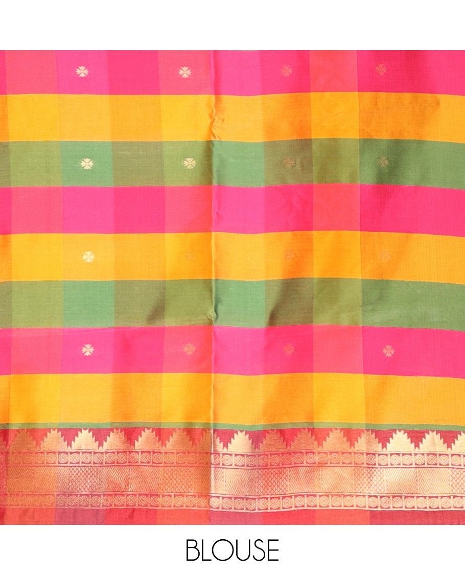 Maroon Fancy Softy Silk Saree