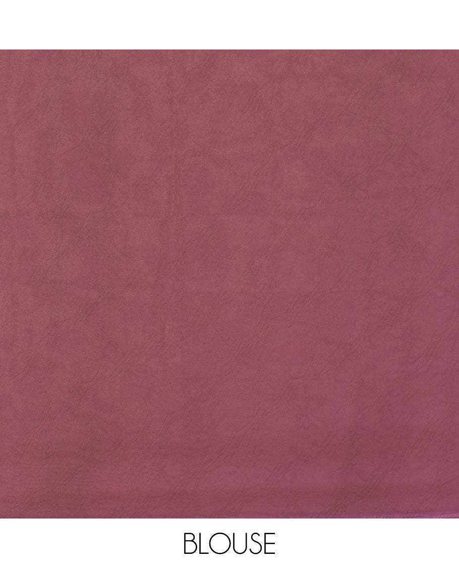 Borderless magenta digital floral print georgette saree with self pallu