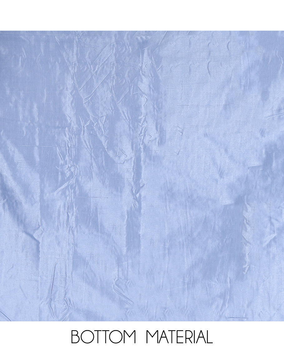 Denim Blue Material Chudidar Set
