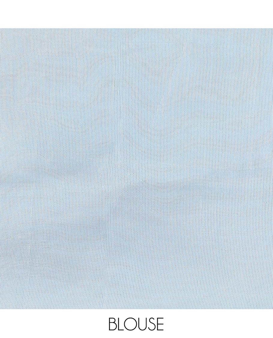 Rama Blue Green-Mango-Silk Saree, Adorned with Zari Buttas All Over Its Body, Complemented by a Contrast Meenakari Zari Border of Floral Designs, Gleaming Zari Pallu, and Paired with a Contrast Blouse