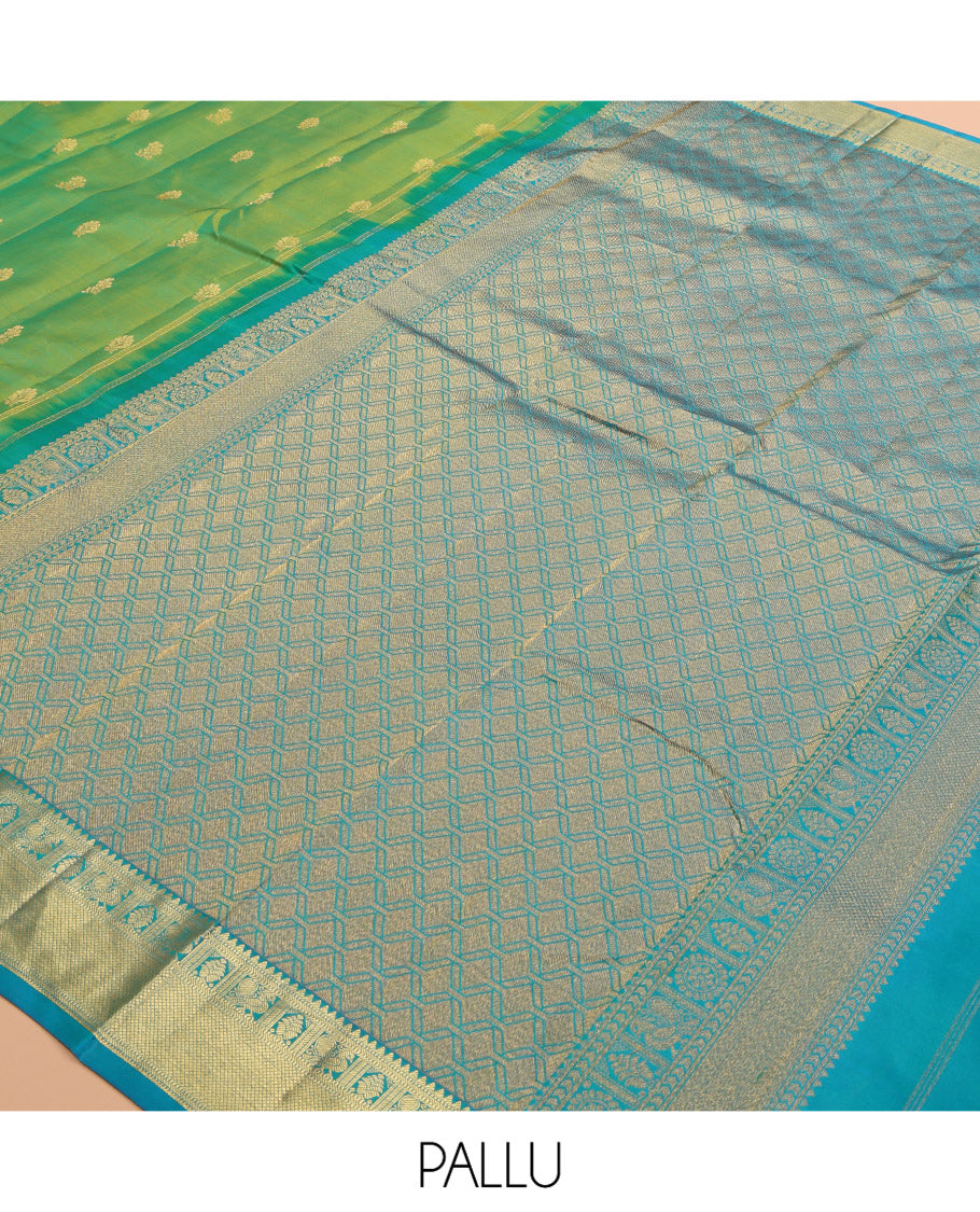 Green Kanchipuram Silk Saree