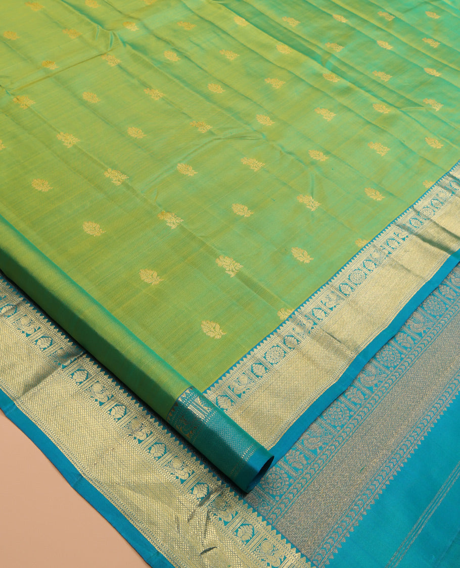 Green Kanchipuram Silk Saree