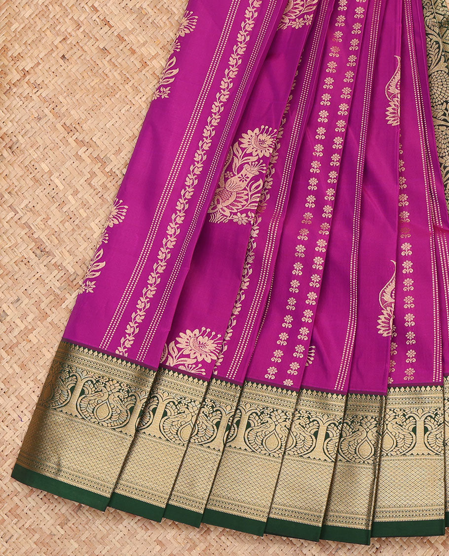 Rani Pink Budget Silk Saree