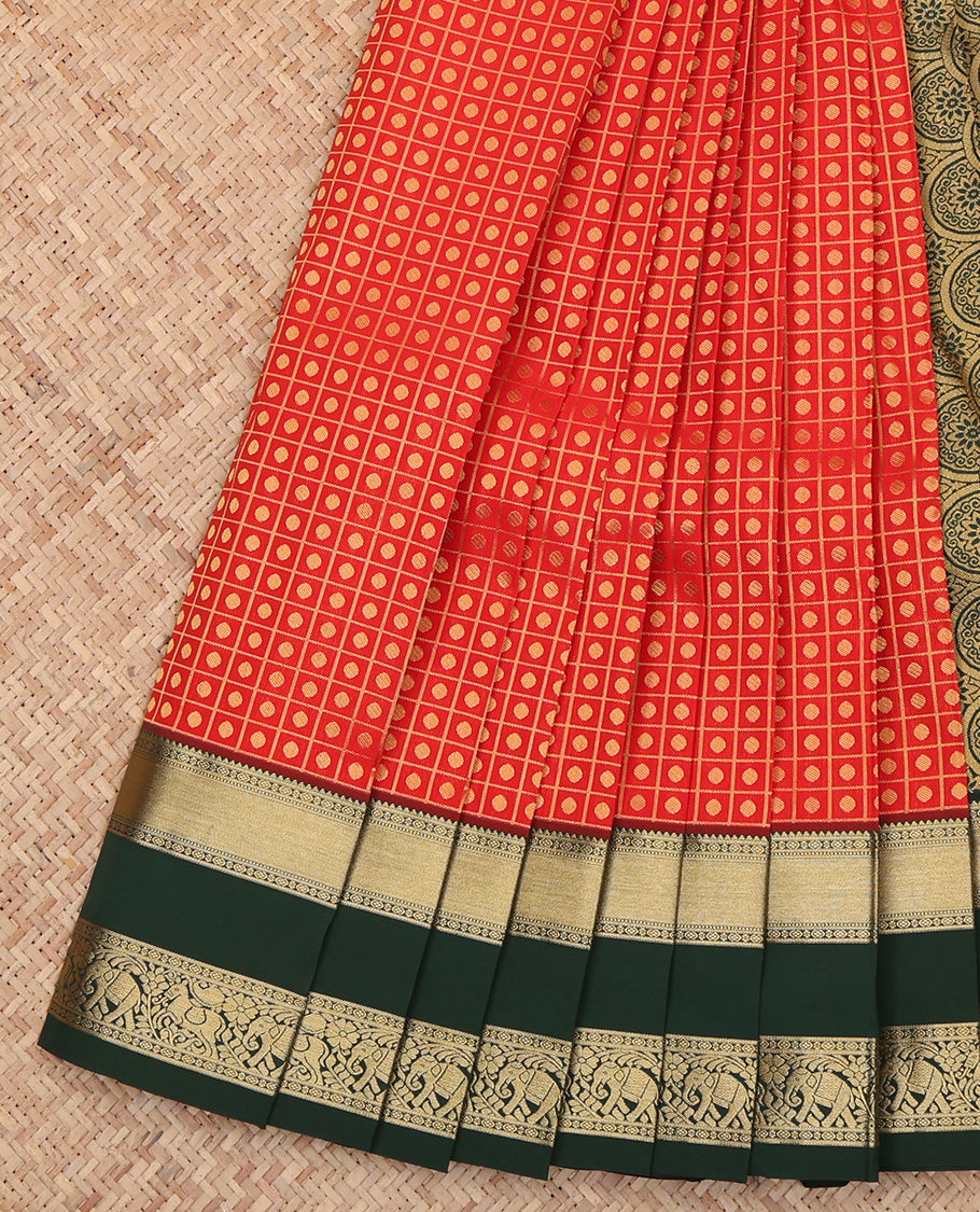 Red Budget Silk Saree