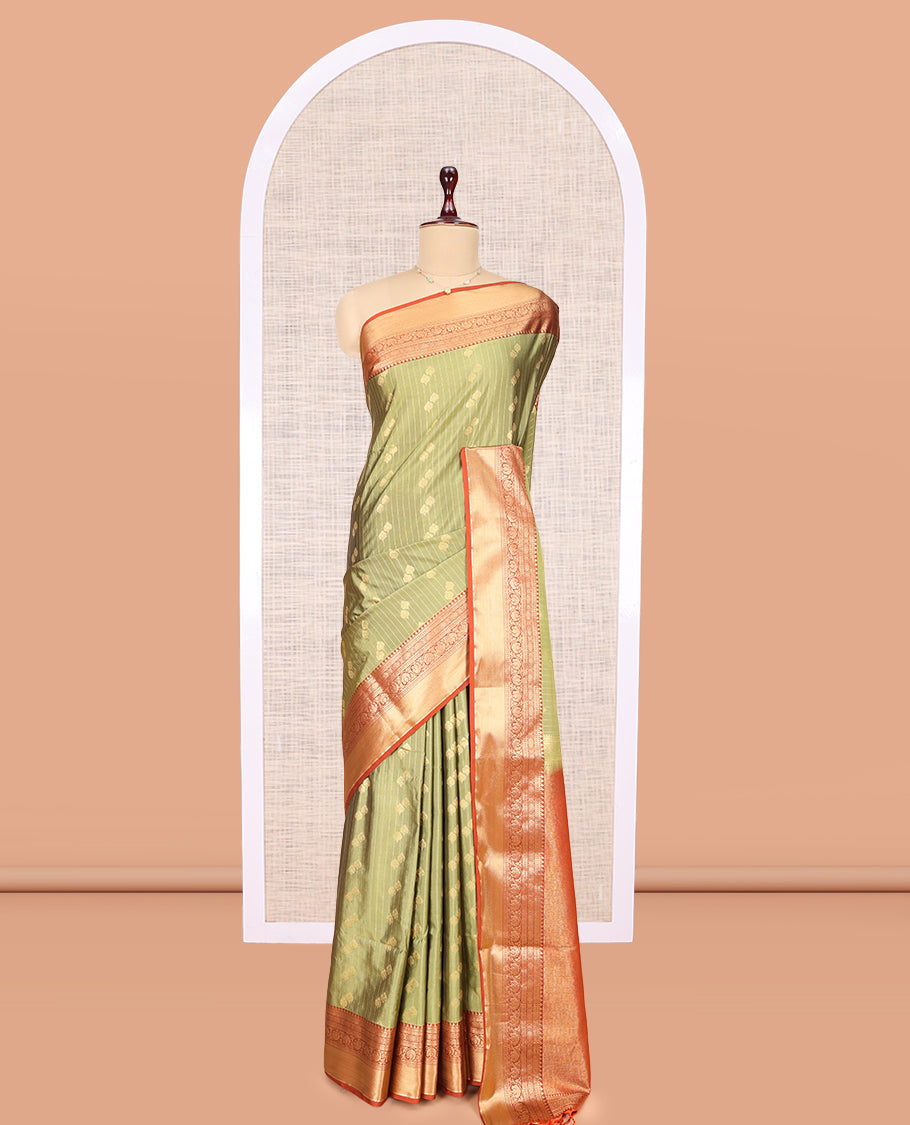 Green Budget Silk Saree