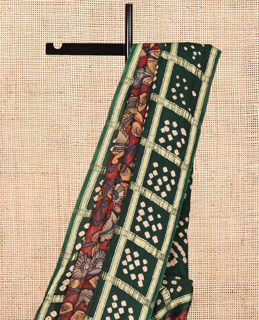 Red Dola Silk