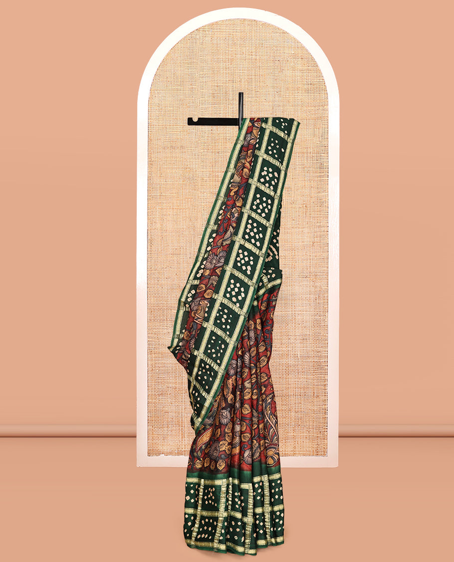 Red Dola Silk