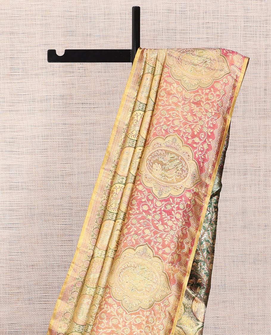 Green Kanchipuram Tissue Silk Saree