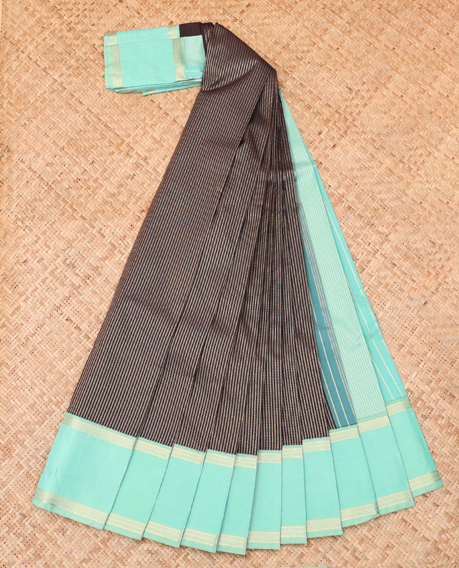 Brown Budget Silk Saree