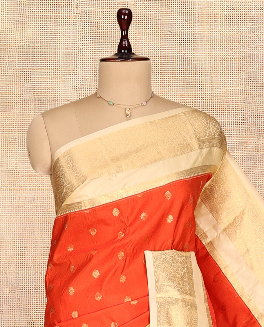 Orange Gift Saree