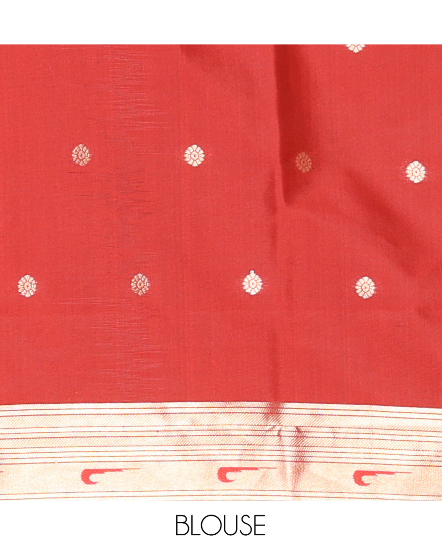 Dark Green Elite Soft Silk Saree