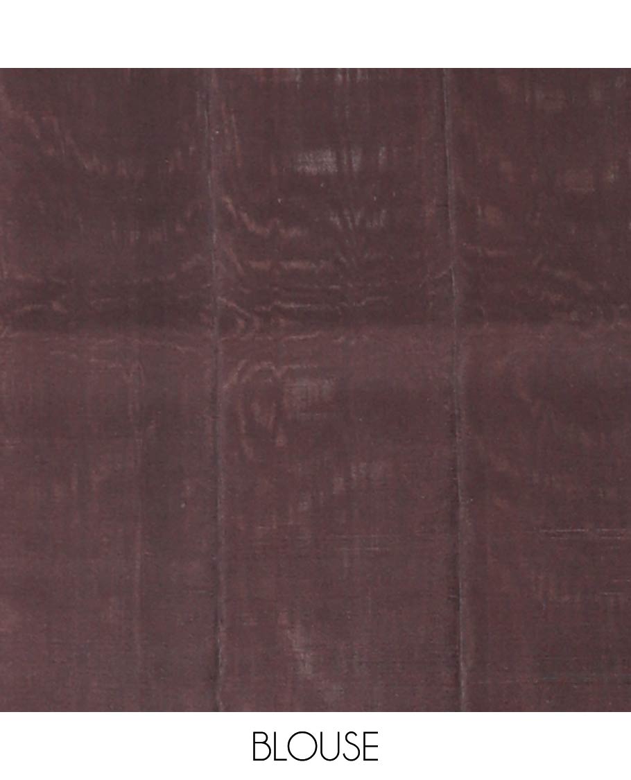 Brown Mayuri Soft Silk Saree, Decked Up with Zari Buttas All Over Its Body, Highlighted by Intricately Designed Pallu and Paired with a Matching Blouse