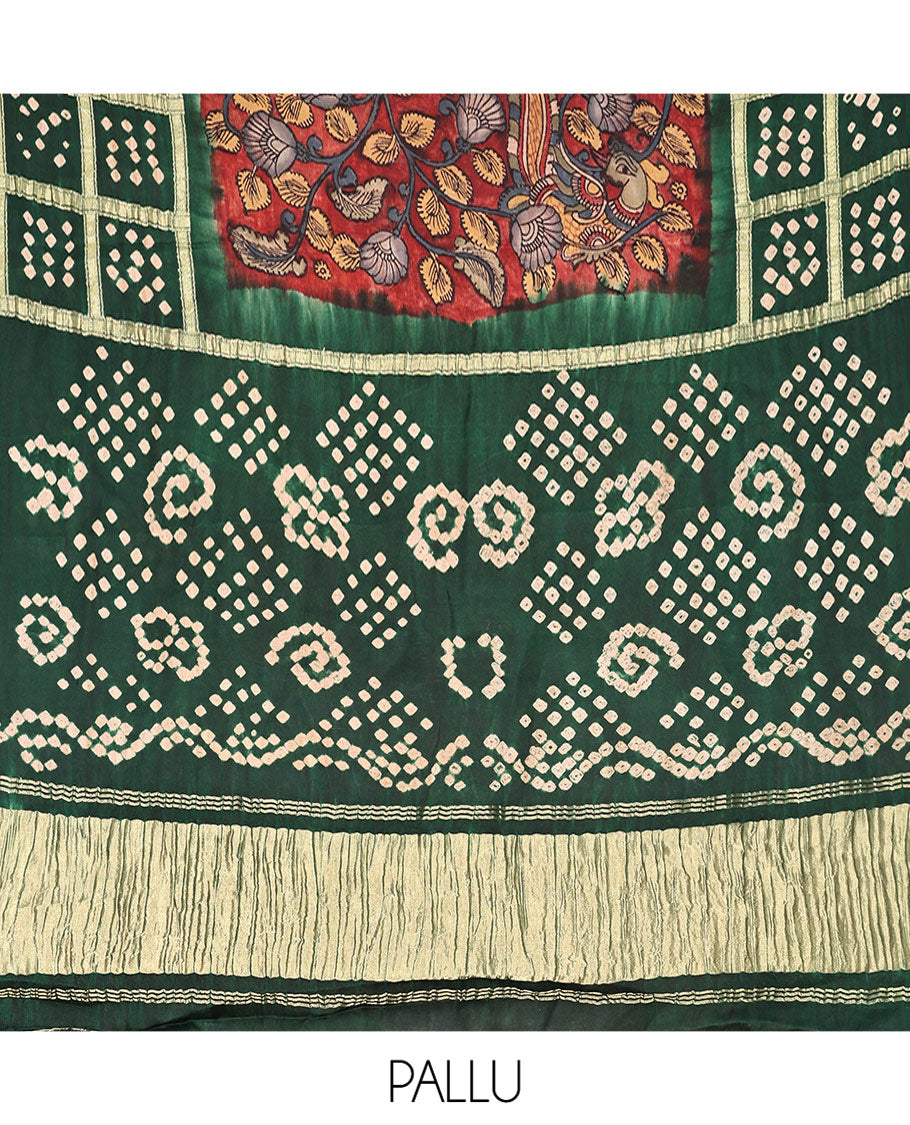 Red Dola Silk