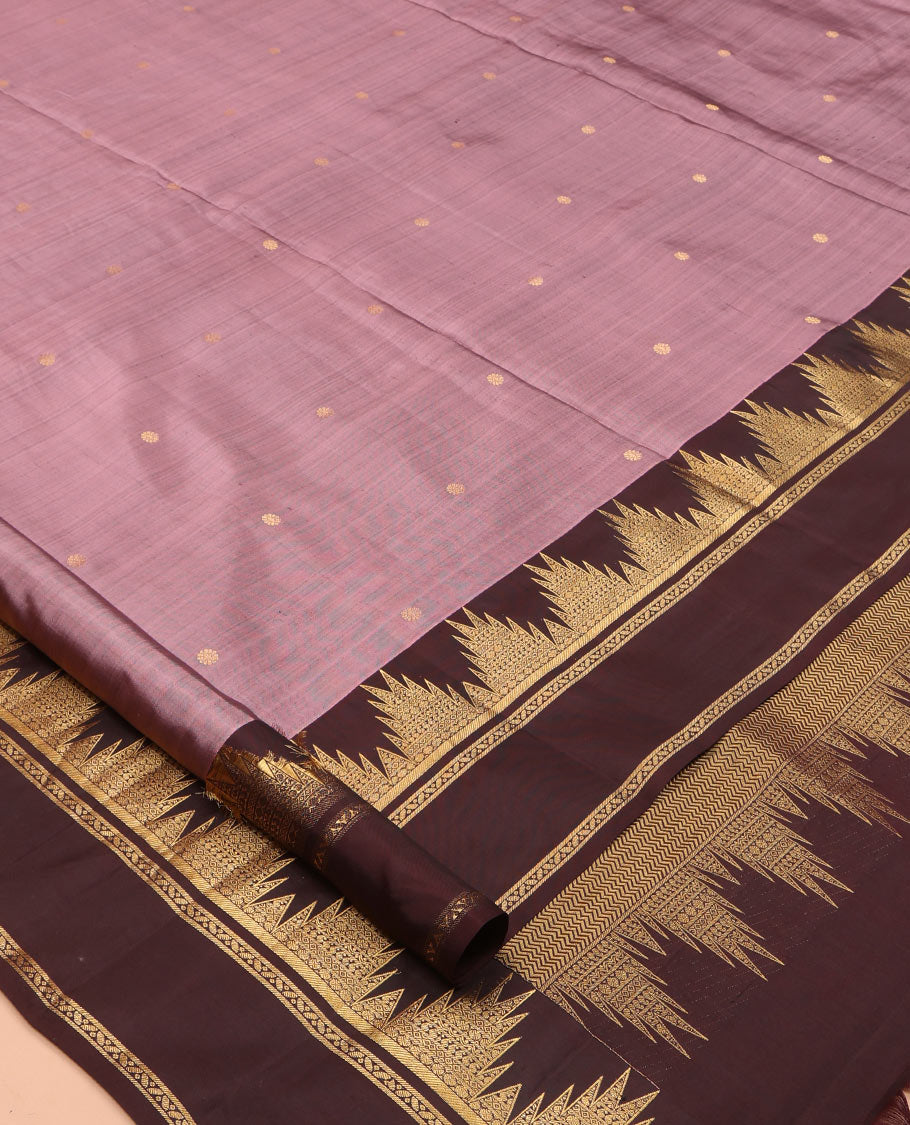 Onion-Brown Vasundhara Silk Saree
