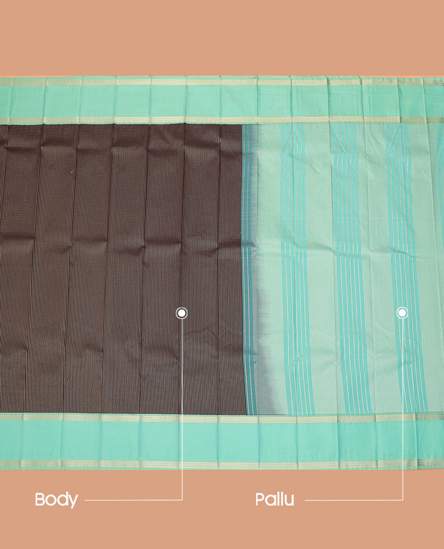 Brown Budget Silk Saree