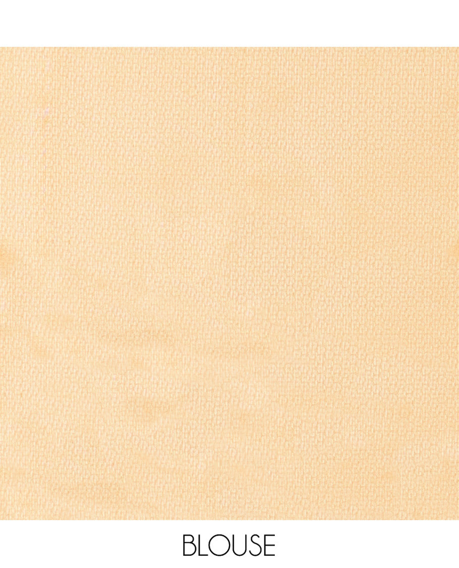 Yellow Kanchi Silk Saree, Elevated with Checked Design on Its Body, Highlighted by a Self-Border of Diamond Patterns, Pallu Steeped with Buttas, and Paired with a Matching Blouse